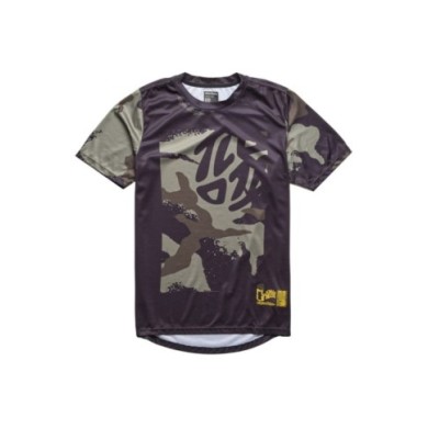 Troy Lee Designs Flowline SS Jersey - Condfined schwarz