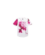 Troy Lee Designs Flowline SS Jersey - Condfined weiss-pink