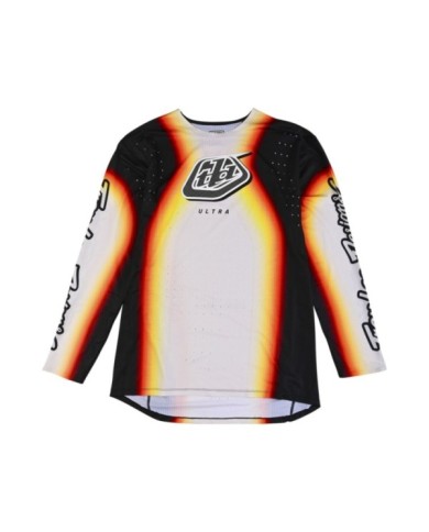 Troy Lee Designs Maglia SE ULTRA - Blurr giallo