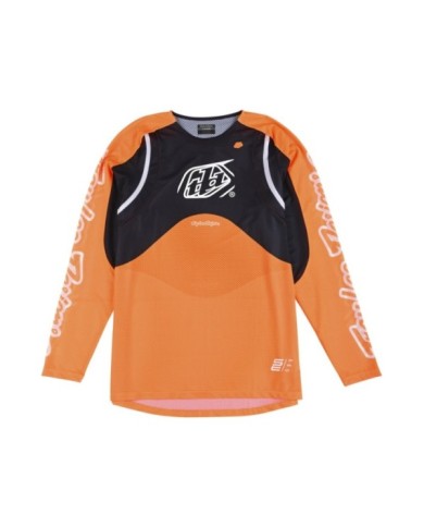 Troy Lee Designs SE PRO AIR Jersey - Pinned arancione