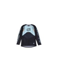 Troy Lee Designs SE PRO AIR Jersey - Pinned noir-turquoise