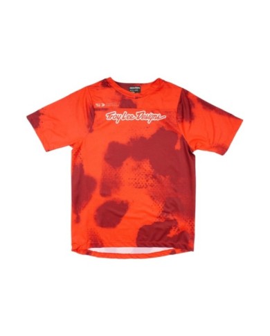 Troy Lee Designs Youth Skyline SS Jersey - Flared rot