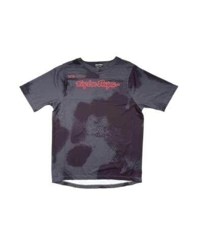 Troy Lee Designs Youth Skyline SS Jersey - Flared carbone