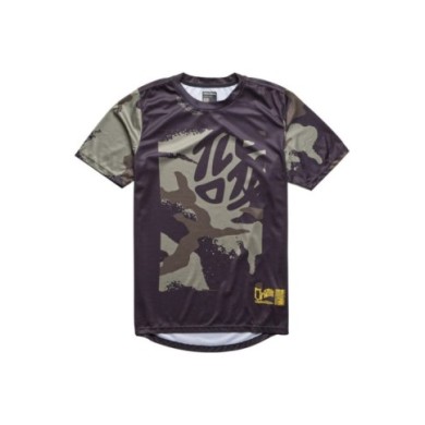 Troy Lee Designs Maglia Youth Flowline SS - Confined nero