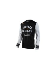 Troy Lee Designs Maglia SCOUT GP - Ride On nero-bianco