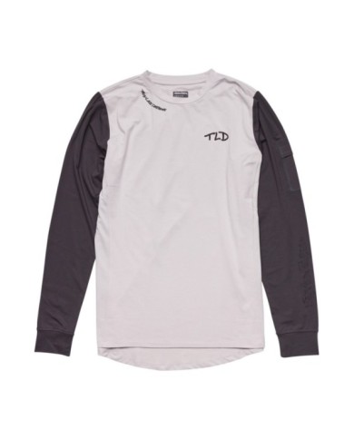 Troy Lee Designs Maglietta Youth Ride - Resist nero-grigio