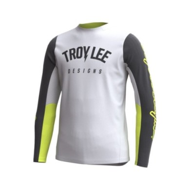 Troy Lee Designs Youth GP PRO Jersey - Boltz grau-fluogelb