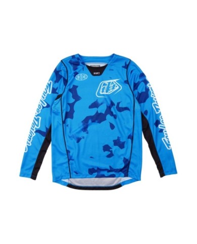 Troy Lee Designs Youth GP PRO Jersey - Blotted blau