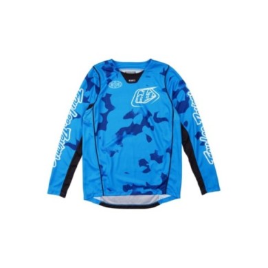 Troy Lee Designs Youth GP PRO Jersey - Blotted bleu