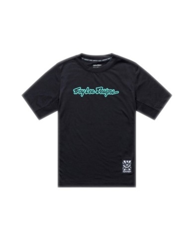 Troy Lee Designs Youth Skyline Ride Kurzarm-T-Shirt – Signature