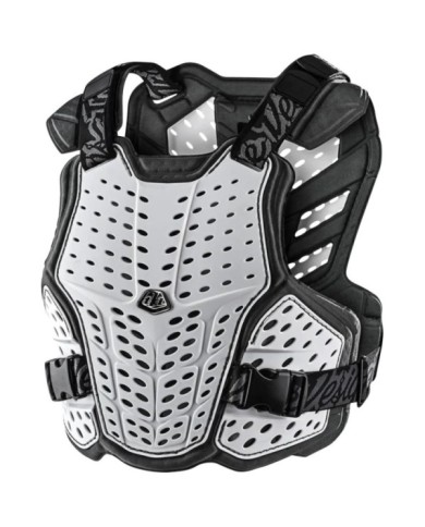 Troy Lee Designs Youth Rockfight Chest Protector - Solid blanc