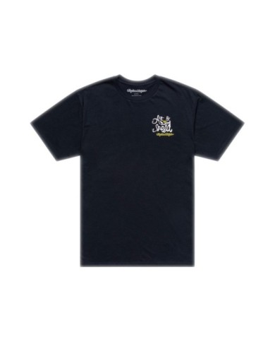 Troy Lee Designs Kurzarm-T-Shirt – Heritage schwarz