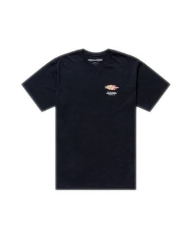 Troy Lee Designs Kurzarm-T-Shirt – Feather Black