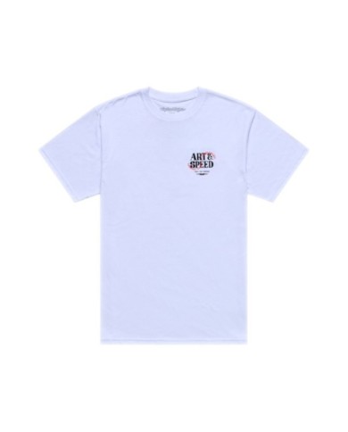 Troy Lee Designs Kurzarm-T-Shirt – Pink Slips weiß