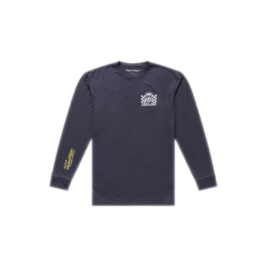Troy Lee Designs Long Sleeve Tee - Friday Night gray