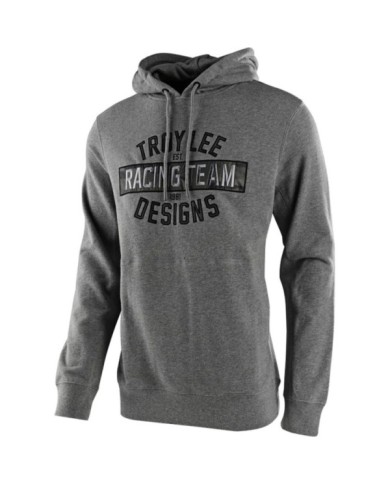 Troy Lee Designs Factory Pullover Hoodie - Heather gris