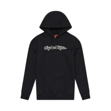 Troy Lee Designs Maglione con cappuccio - Signature nero
