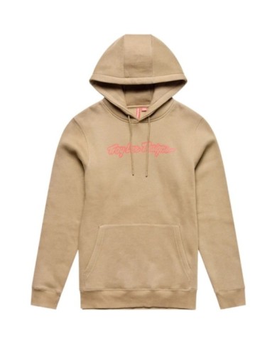 Troy Lee Designs Maglione con cappuccio - Signature brown