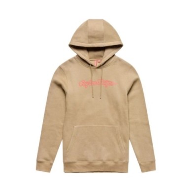 Troy Lee Designs Pullover Hoodie - Signature brown
