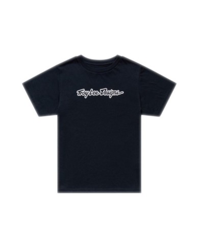 Troy Lee Designs Maglietta a maniche corte da donna - Signature nera