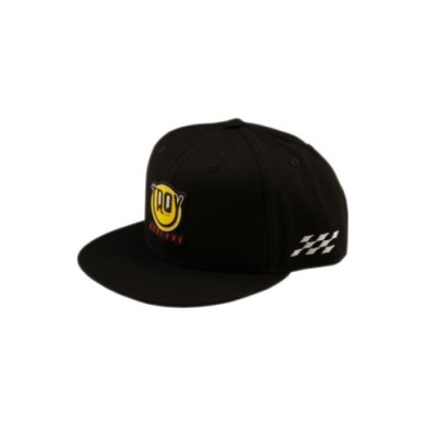 Troy Lee Designs Happy Dayz Flat Bill Snapback – Schwarz