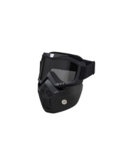 occhiali + maschera iXS per casco jet