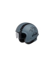 casco iXS Jet iXS880 2.0 grigio opaco-nero