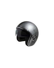 casco iXS Jet iXS77 2,5 mat argento-nero