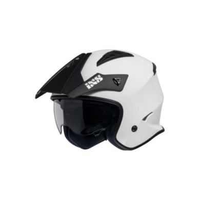 casco iXS Jet iXS114 3.0 bianco-nero