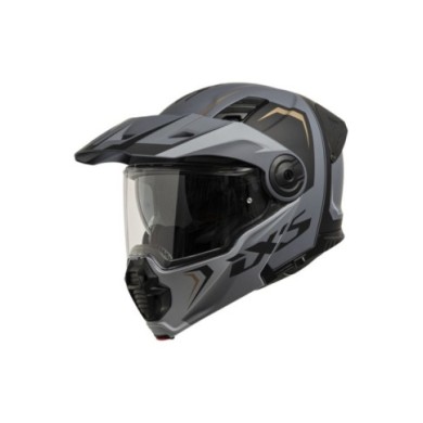 casco modulare iXS Venture 1.0 MIPS nero opaco-antracite