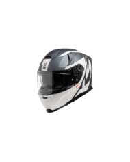 iXS Rapid 2.0 Graphic casque intégral blanc mat-gris