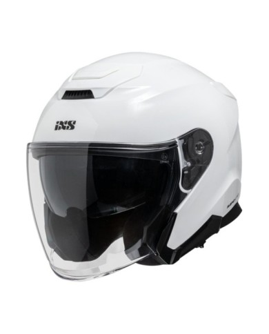 iXS Rapid J 1.0 Casco jet lucido bianco
