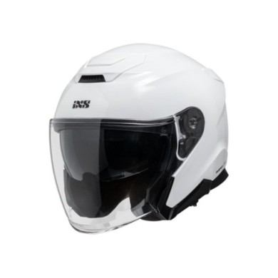 iXS Rapid J 1.0 Casco jet lucido bianco