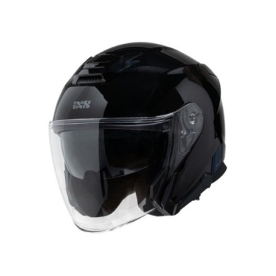 iXS Rapid J 1.0 Glossy casque jet noir