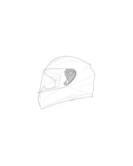 iXS Rapid 2.0 FF casque mécanisme de la visière