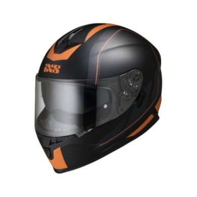 iXS Casque intégrale iXS1100 2.0 noir mat-orange
