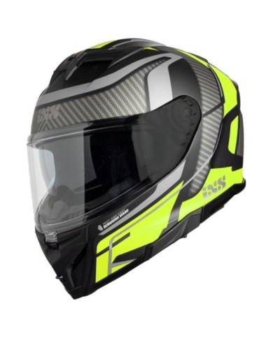 iXS Casque intégral iXS912 SV 2.0 Blade noir-fluo jaune