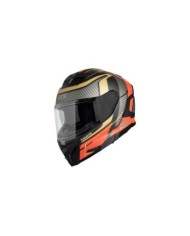 casco integrale iXS iXS912 SV 2.0 Blade nero opaco-rosso