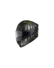 iXS Casque intégral iXS422 FG 2.1 noir mat-jaune fluo