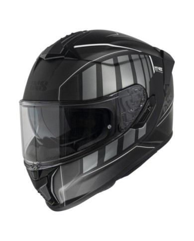 iXS Casque intégral iXS422 FG 2.1 noir mat-gris