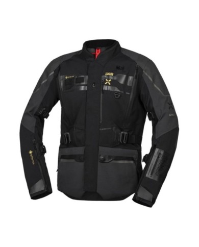 giacca laminata iXS Venture-GTX 1.0 nero-grigio medio