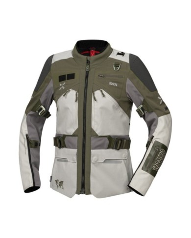 giacca iXS iXS Venture-Air 1.0 WMS grigio chiaro-oliva