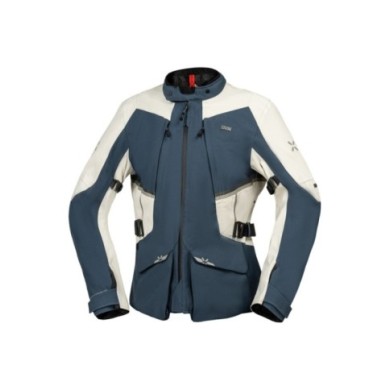 iXS Tourster-STX 1.0 Laminatjacke blau-cool grau