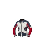 giacca laminata iXS Tourster-STX 1.0 grigio chiaro-blu-rosso