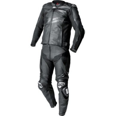 iXS Ace 1.0 Lederkombi Zweiteiler schwarz