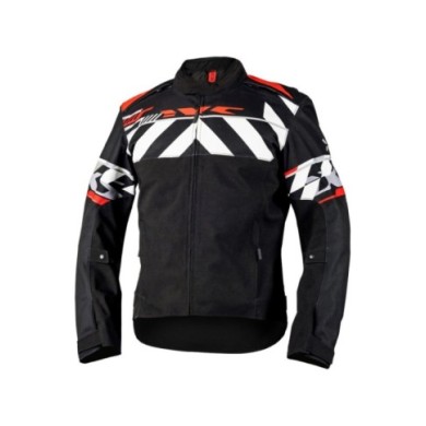 giacca laminata iXS Rapid-STX 2.1 nero-rosso-grigio