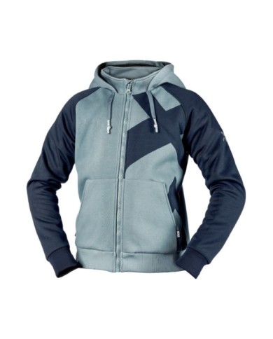 iXS Rapid 1.0 Hoodie dunkelblau-blau grau
