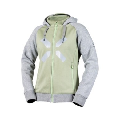 iXS iXS Rapid 1.0 WMS felpa con cappuccio grigio chiaro-grigio freddo