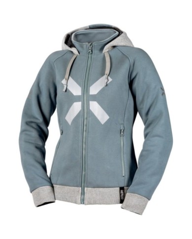 iXS iXS Rapid 1.0 WMS hoodie bleu gris-cool gris
