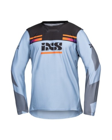 iXS Trigger-MX 1.0 maglia grigio-nero